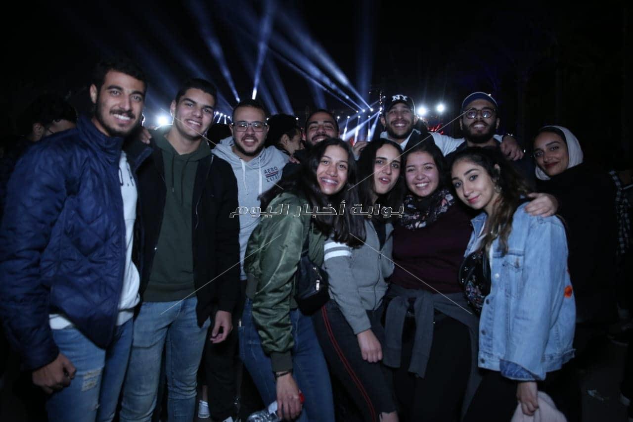 تامر عاشور ومصطفى حجاج ومسار إجباري في حفل الجامعة البريطانية