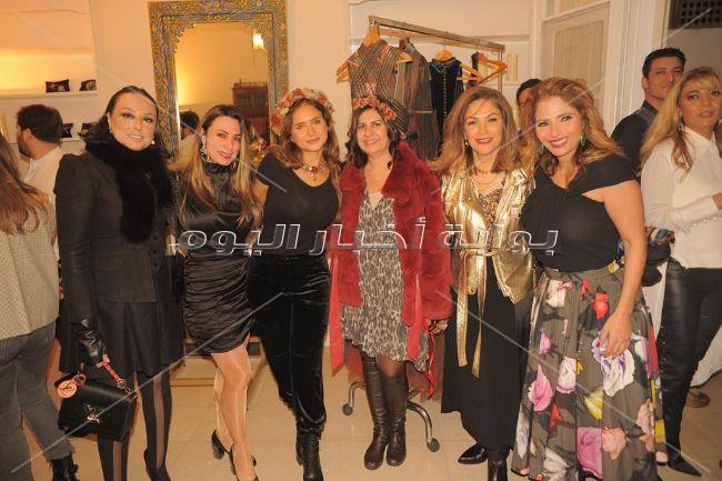 ليلى علوي ونيرمين الفقي ونيللي كريم ودرة فى حفل عرض مجوهرات وأزياء