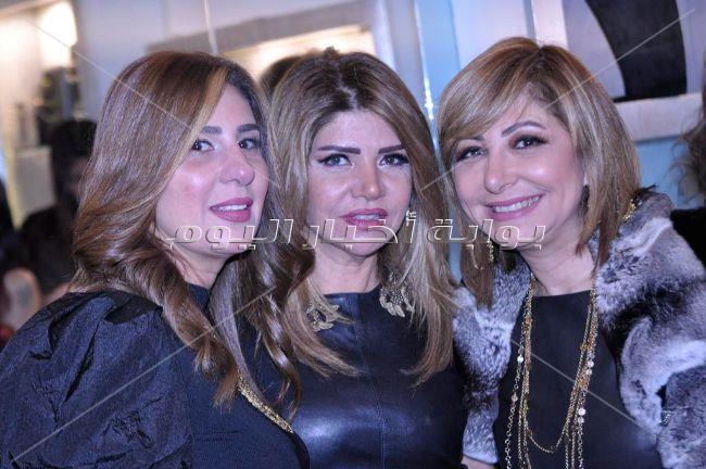ليلى علوي ونيرمين الفقي ونيللي كريم ودرة فى حفل عرض مجوهرات وأزياء