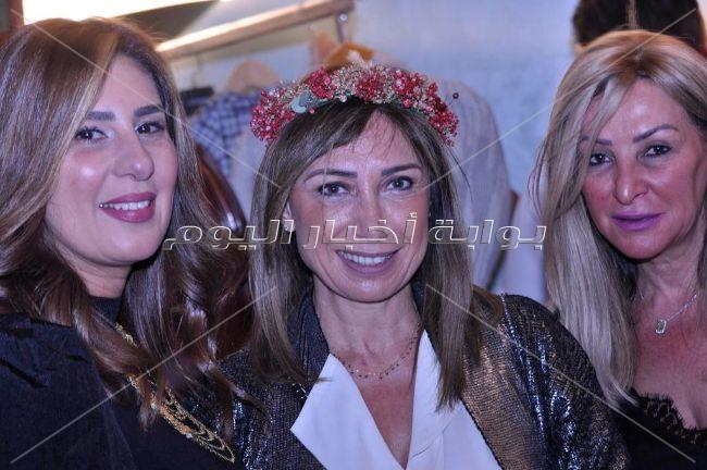 ليلى علوي ونيرمين الفقي ونيللي كريم ودرة فى حفل عرض مجوهرات وأزياء