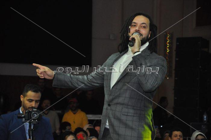 صور| الجريني نجم حفل مهرجان الأسبوع المصري لمستلزمات الزفاف