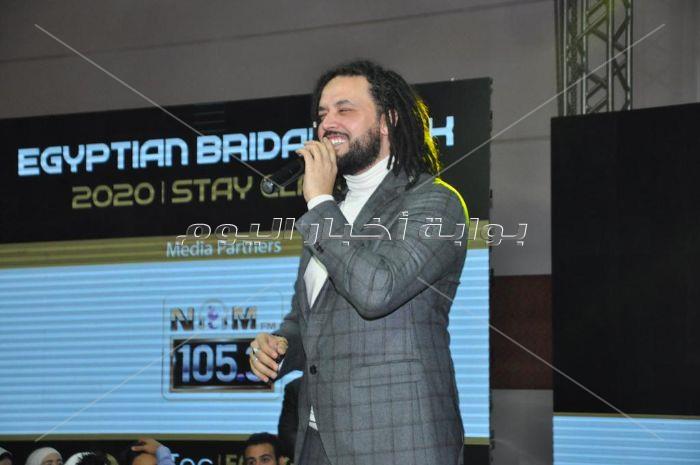 صور| الجريني نجم حفل مهرجان الأسبوع المصري لمستلزمات الزفاف