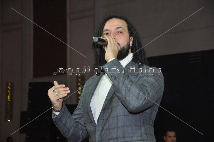 صور| الجريني نجم حفل مهرجان الأسبوع المصري لمستلزمات الزفاف