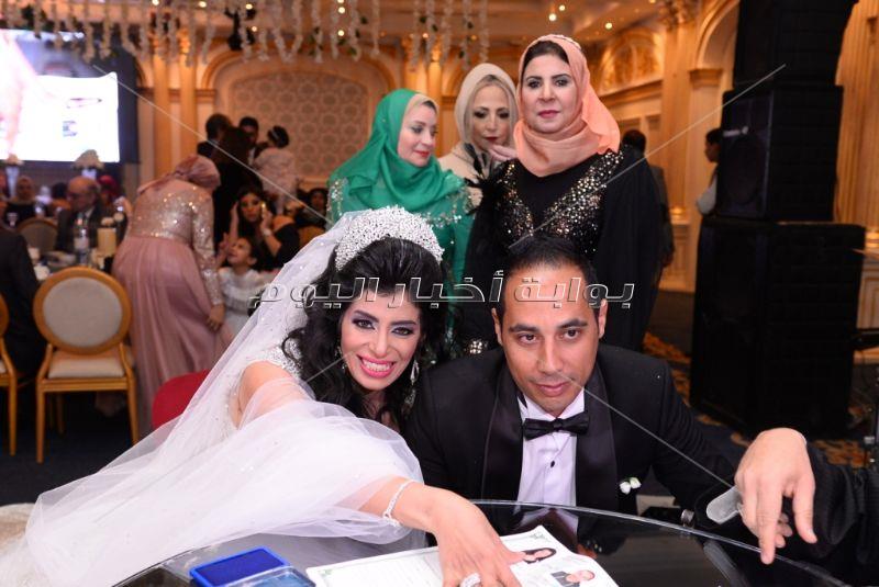 سعد الصغير وياسر عدوية يحتفلان بزفاف «عمرو ودينا»