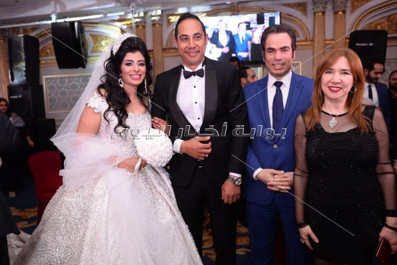 سعد الصغير وياسر عدوية يحتفلان بزفاف «عمرو ودينا»