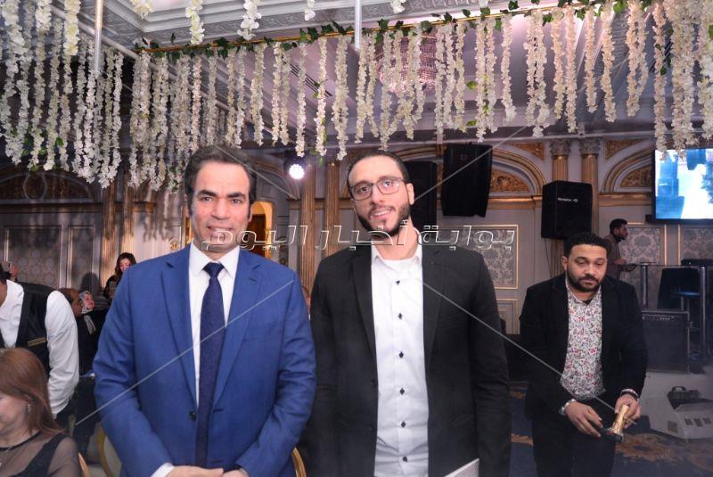 سعد الصغير وياسر عدوية يحتفلان بزفاف «عمرو ودينا»