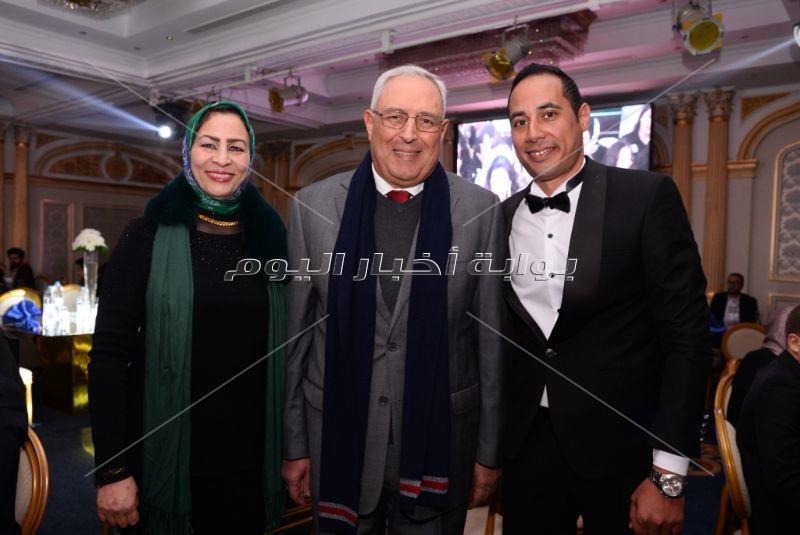 سعد الصغير وياسر عدوية يحتفلان بزفاف «عمرو ودينا»