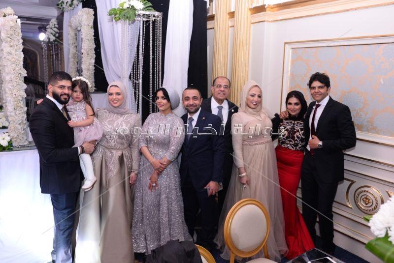 سعد الصغير وياسر عدوية يحتفلان بزفاف «عمرو ودينا»