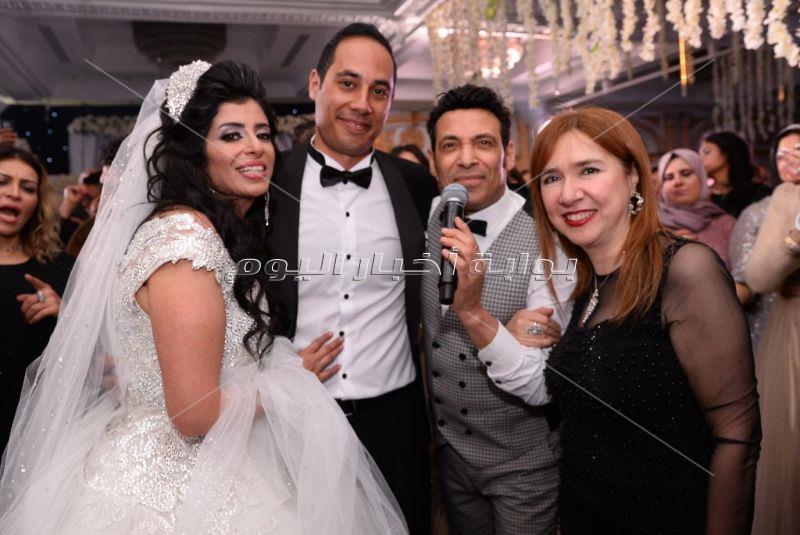 سعد الصغير وياسر عدوية يحتفلان بزفاف «عمرو ودينا»