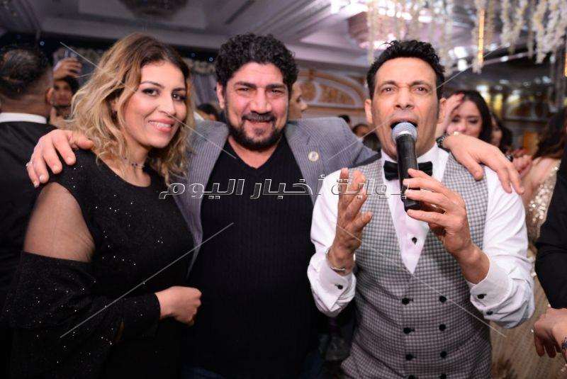سعد الصغير وياسر عدوية يحتفلان بزفاف «عمرو ودينا»