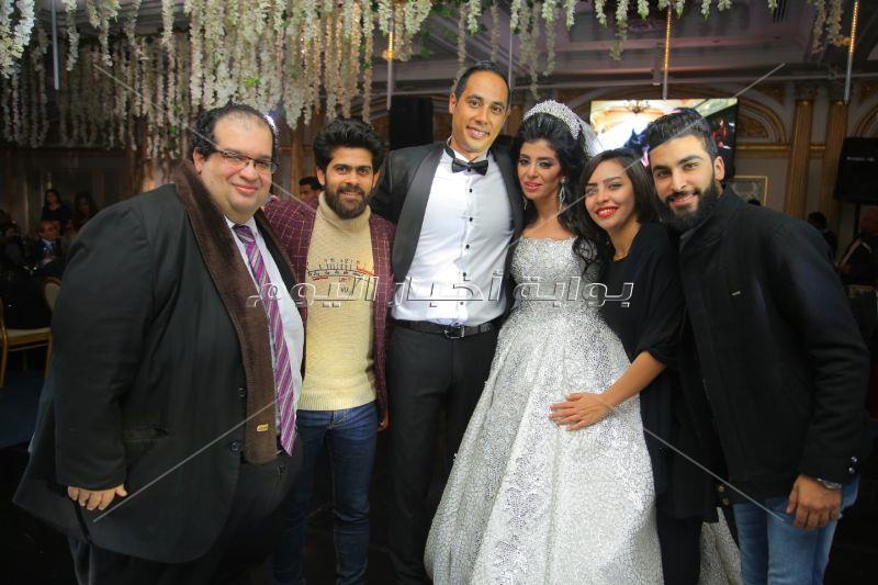 سعد الصغير وياسر عدوية يحتفلان بزفاف «عمرو ودينا»