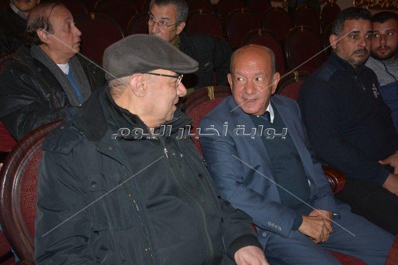 نجوم الفن في حفل تأبين المخرج محسن حلمي