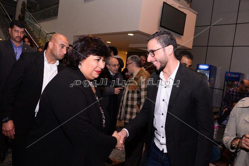 نجوم الفن في حفل تأبين المخرج محسن حلمي