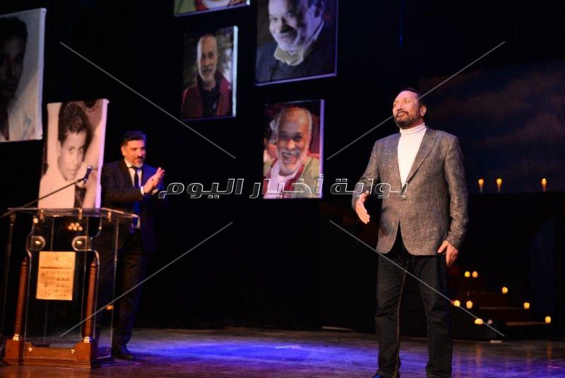 نجوم الفن في حفل تأبين المخرج محسن حلمي