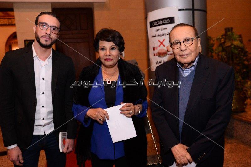 نجوم الفن في حفل تأبين المخرج محسن حلمي