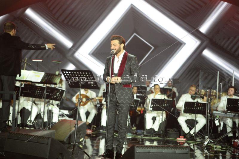 حفل ماجد المهندس وآمال ماهر وتامر عاشور في "عيد الحب"