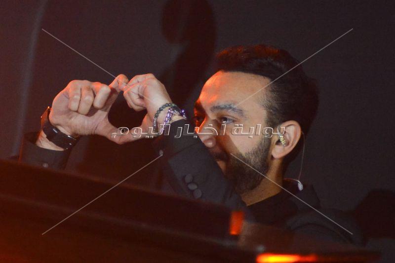 حفل ماجد المهندس وآمال ماهر وتامر عاشور في "عيد الحب"