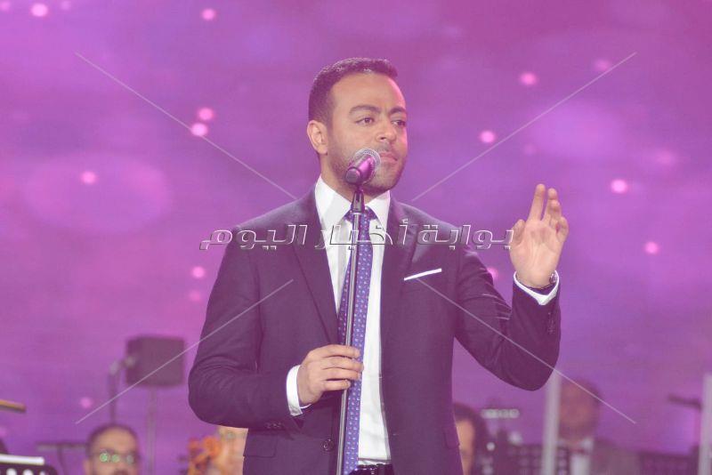 حفل ماجد المهندس وآمال ماهر وتامر عاشور في "عيد الحب"