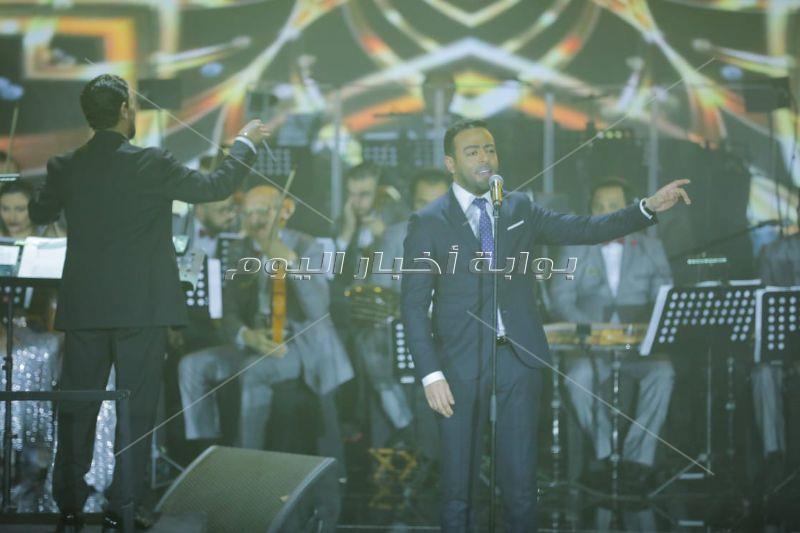 حفل ماجد المهندس وآمال ماهر وتامر عاشور في "عيد الحب"