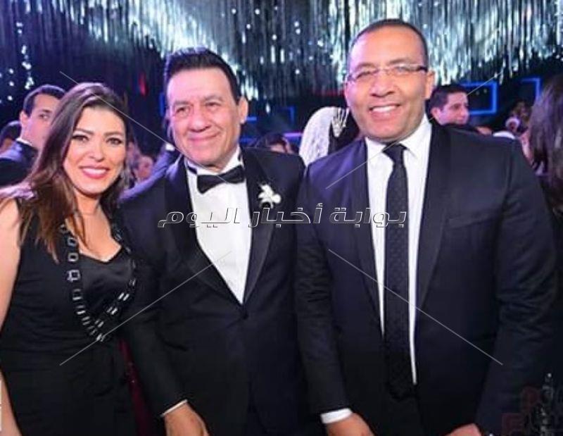 نجوم الرياضة والإعلام يحتفلون بزفاف ابنة مدحت شلبي