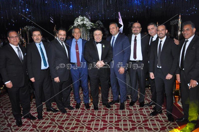 نجوم الرياضة والإعلام يحتفلون بزفاف ابنة مدحت شلبي