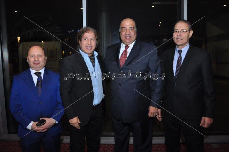 نجوم الرياضة والإعلام يحتفلون بزفاف ابنة مدحت شلبي