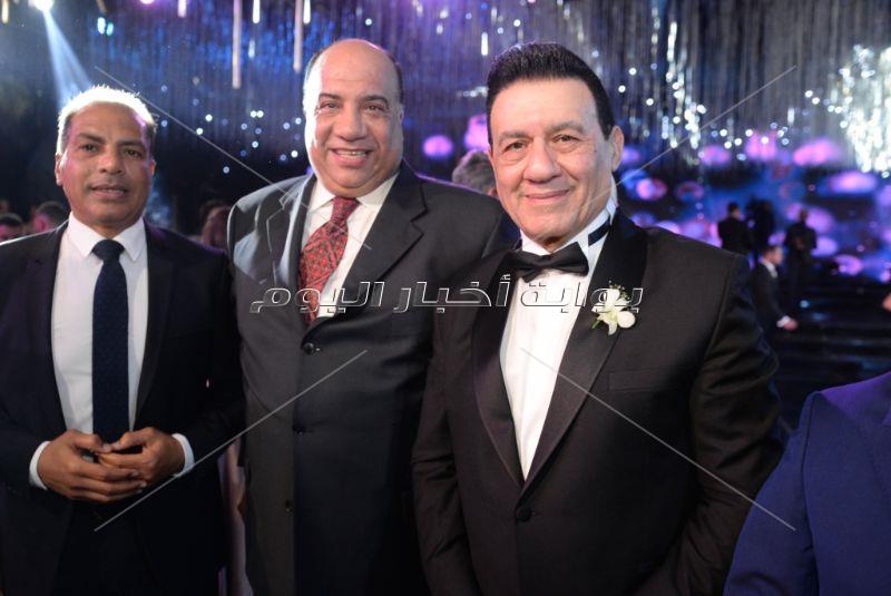 نجوم الرياضة والإعلام يحتفلون بزفاف ابنة مدحت شلبي