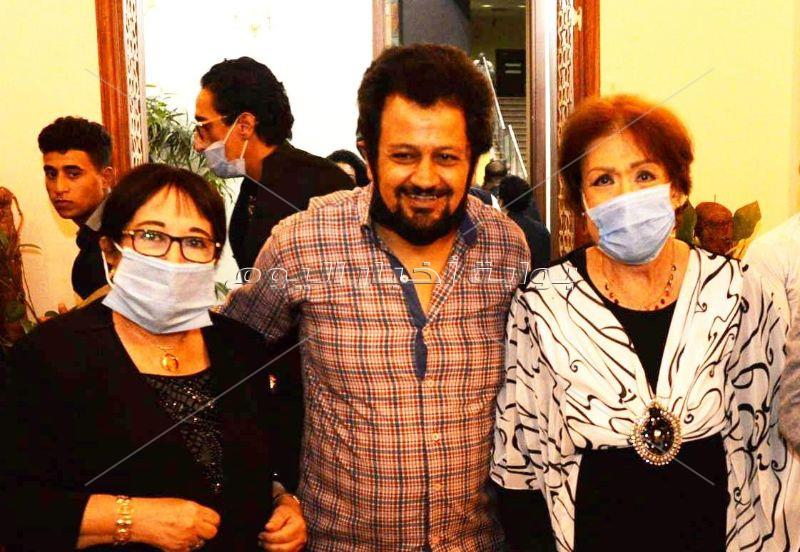 نجوم الفن يحتفلون بافتتاح مهرجان القاهرة للمسرح التجريبي