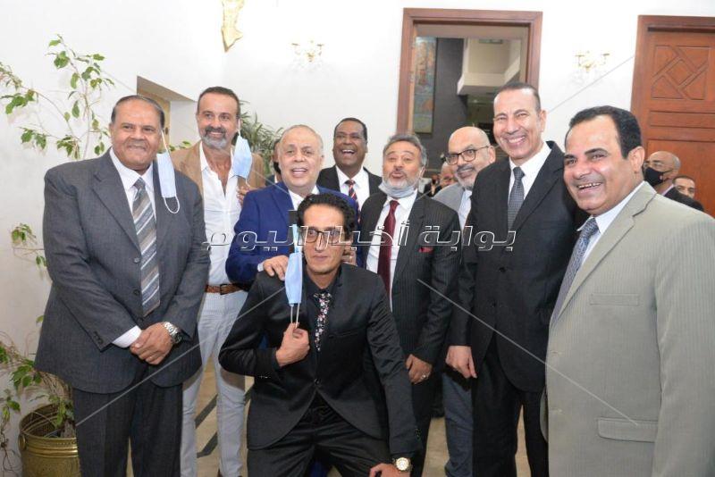 نجوم الفن يحتفلون بافتتاح مهرجان القاهرة للمسرح التجريبي
