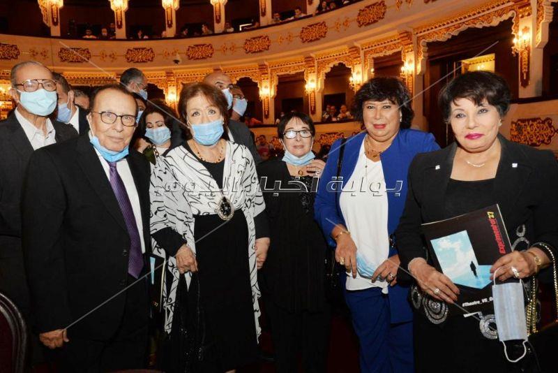 نجوم الفن يحتفلون بافتتاح مهرجان القاهرة للمسرح التجريبي
