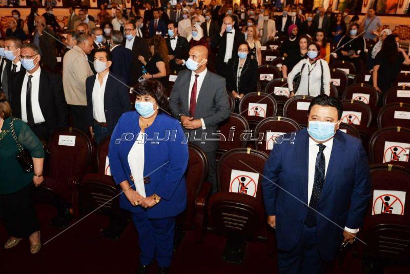 نجوم الفن يحتفلون بافتتاح مهرجان القاهرة للمسرح التجريبي