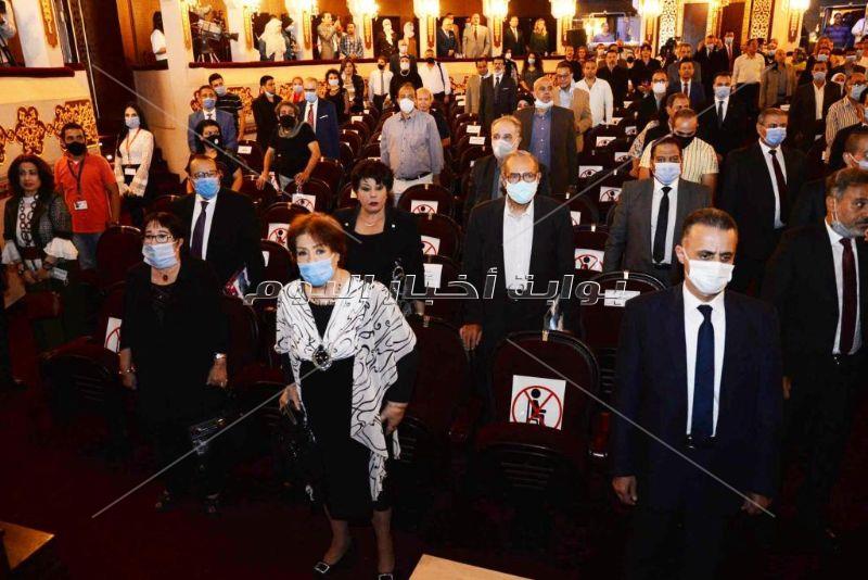 نجوم الفن يحتفلون بافتتاح مهرجان القاهرة للمسرح التجريبي