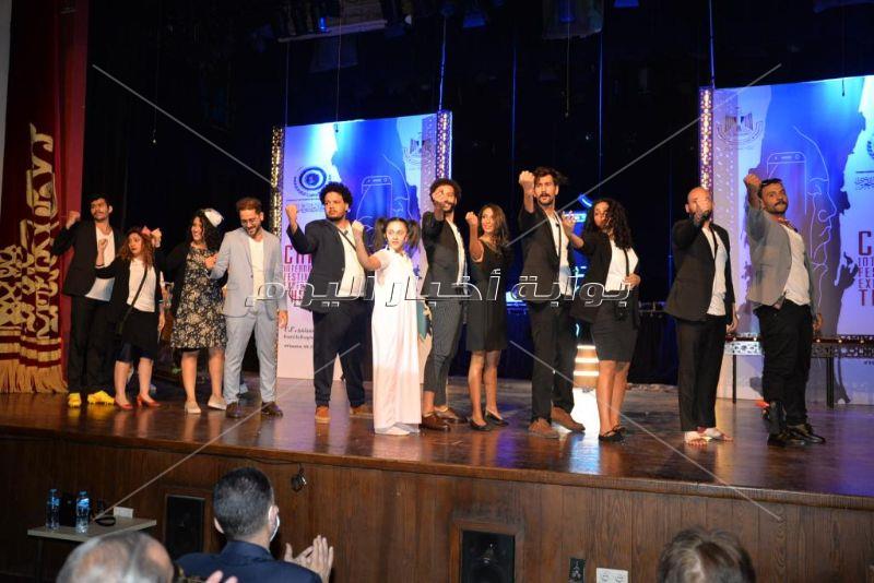 نجوم الفن يحتفلون بافتتاح مهرجان القاهرة للمسرح التجريبي