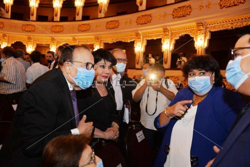 نجوم الفن يحتفلون بافتتاح مهرجان القاهرة للمسرح التجريبي
