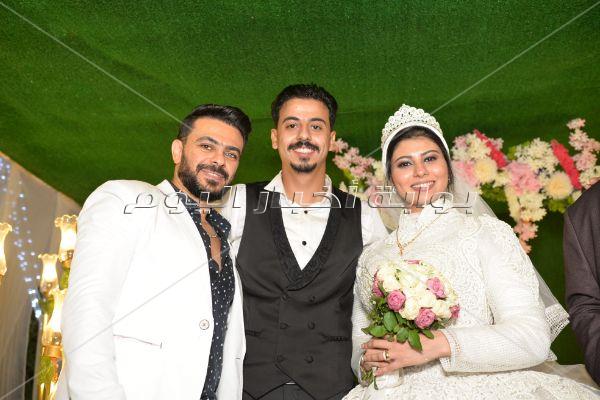 أبو الليف ووفاء سالم ورامي وحيد يحتفلون بزفاف «محمود وأميرة»