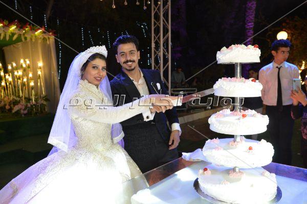 أبو الليف ووفاء سالم ورامي وحيد يحتفلون بزفاف «محمود وأميرة»