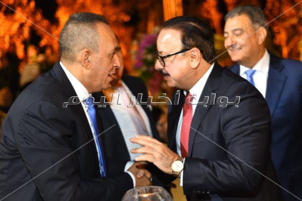 الهضبة ودينا الشربيني وراغب ومحمد رمضان في زفاف «باسل سماقية»