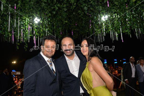 نجوم الفن والرياضة يجتمعون في حفل زفاف شريف منير حسن