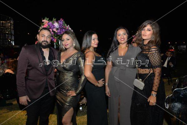 نجوم الفن والرياضة يجتمعون في حفل زفاف شريف منير حسن