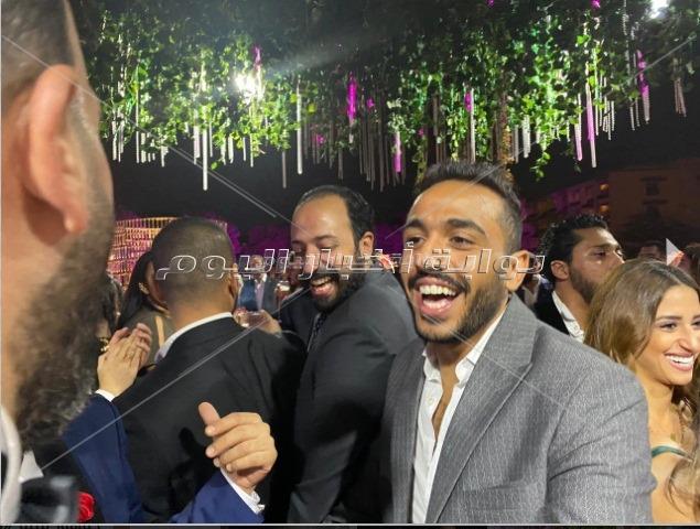 «كهربا» يكسر قواعد عدم السهر ويحضر «الزفاف الزملكاوي»
