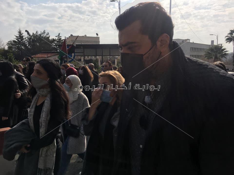 جنازة المخرج السوري حاتم علي