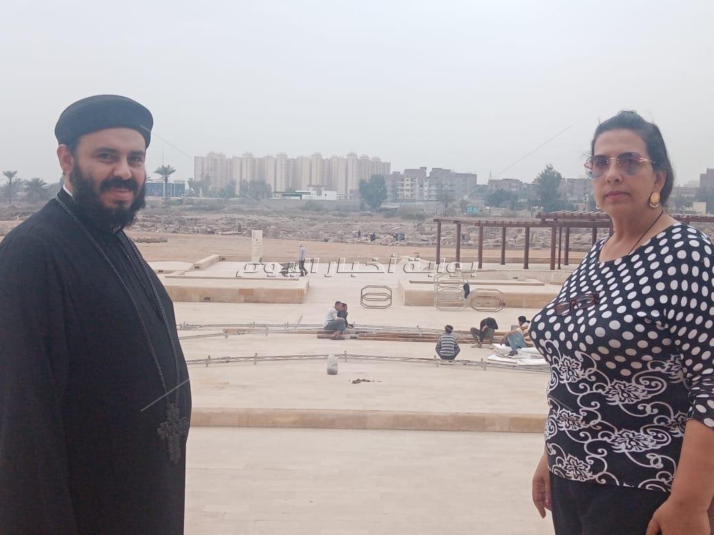 قبل افتتاحة بساعات.. مسار العائلة المقدسة داخل مدينة تل بسطة بمحافظة الشرقية