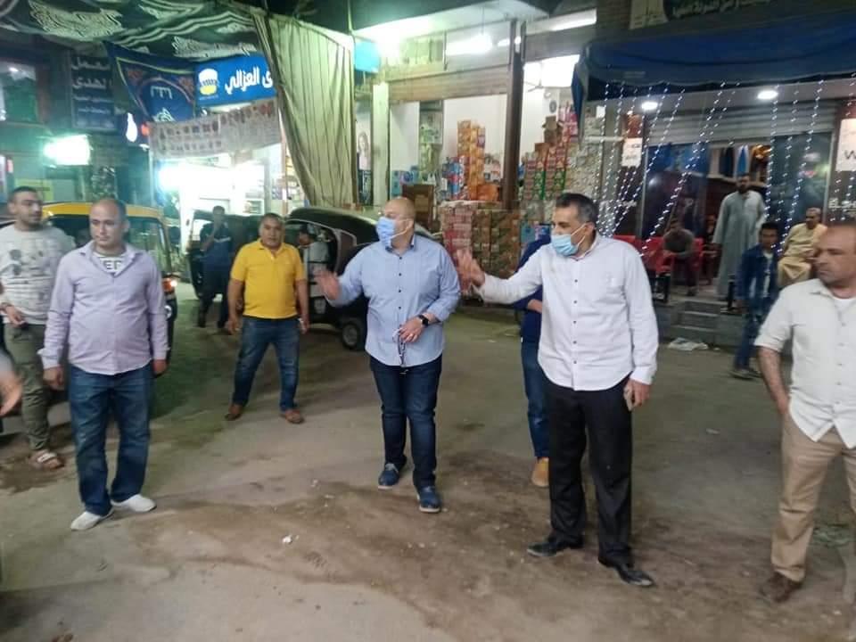 جولة ميدانية ليلية لنائب محافظ الجيزة بالحوامدية