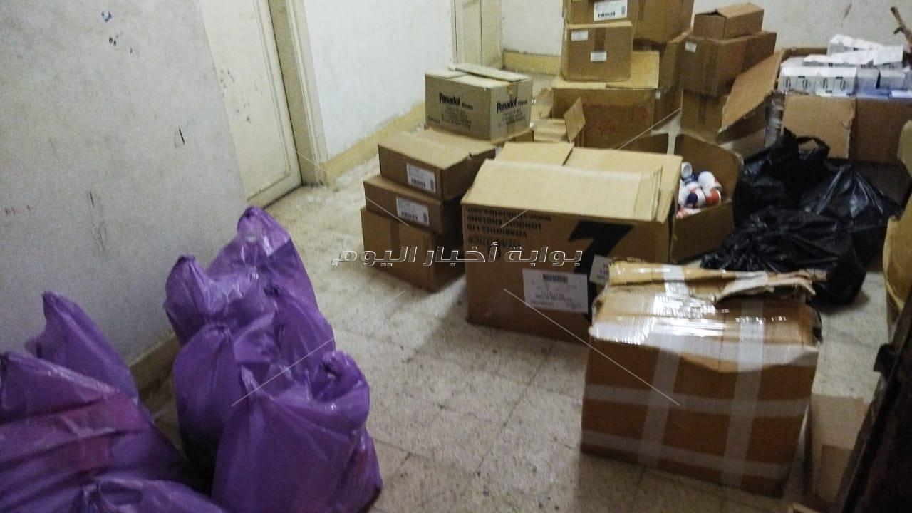 مخزن أدوية بداخلة 13 مليون قرص مهربا جمركيا بمدينة نصر 
