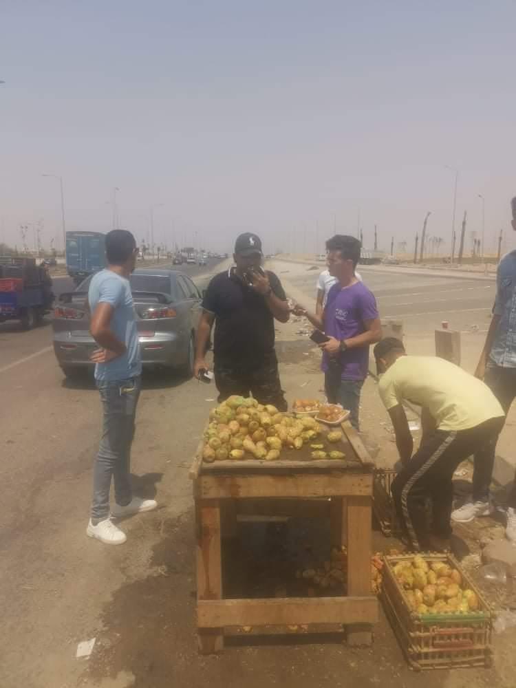 حملة موسعة لرفع الاشغالات والحفاظ على المظهر الحضاري بحدائق أكتوبر