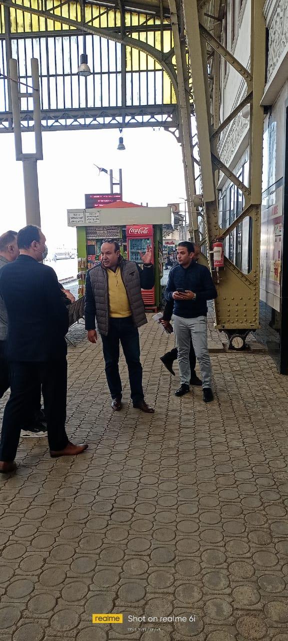 خاص/ لجنة من النقل تتفقد محطة رمسيس.. صور 
