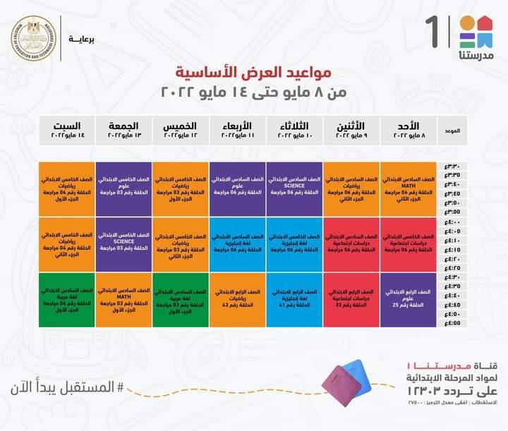 وزير التعليم يعلن الجدول الاسبوعي لعرض البرامج التعليمية للمرحلة الابتدائية
