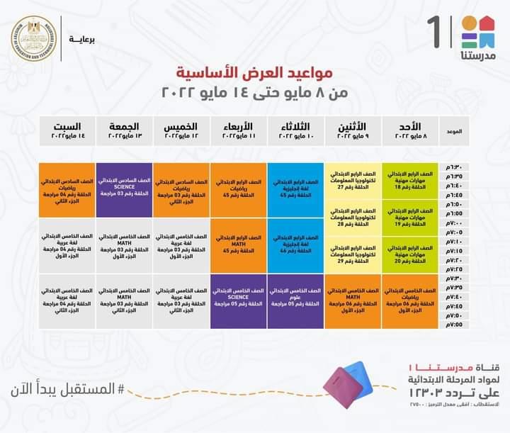 وزير التعليم يعلن الجدول الاسبوعي لعرض البرامج التعليمية للمرحلة الابتدائية