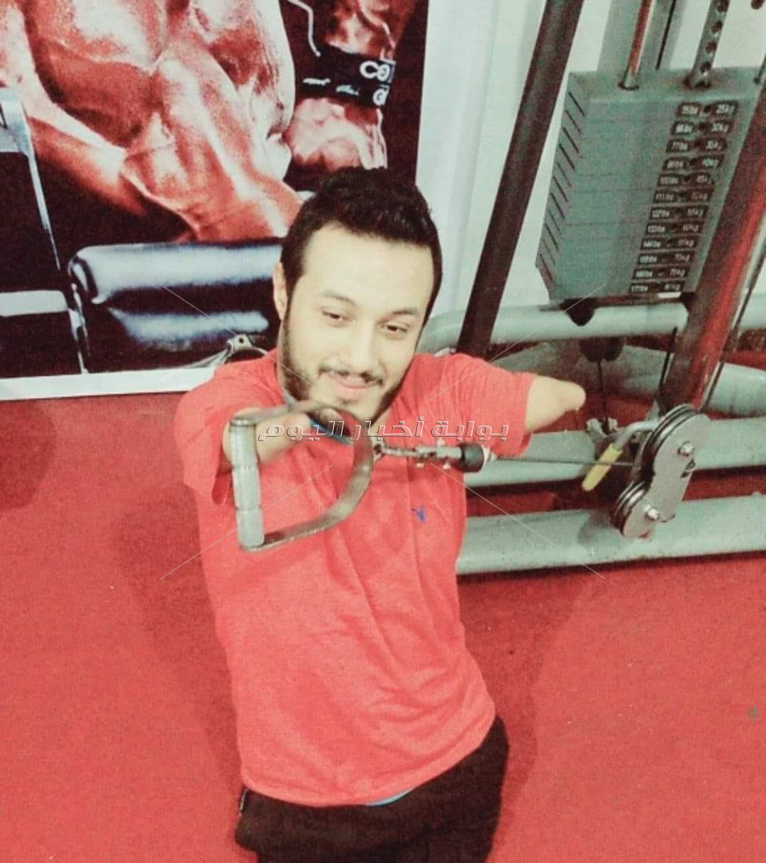 حكايات| رضا شوقي.. وحش تايكوندو ب"دون أطراف" 