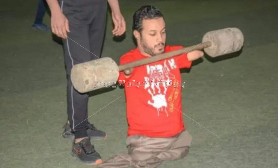 حكايات| رضا شوقي.. وحش تايكوندو ب"دون أطراف" 